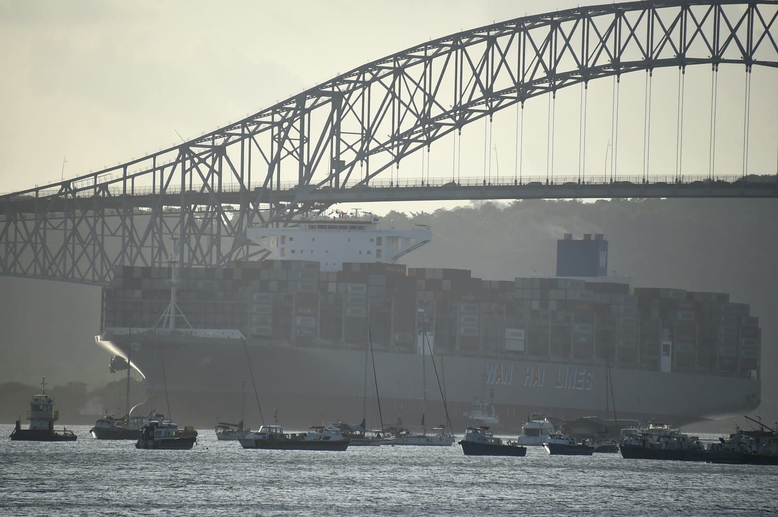 El ingreso de agua salada al Canal de Panamá también afecta las operaciones. Elysée Fernández