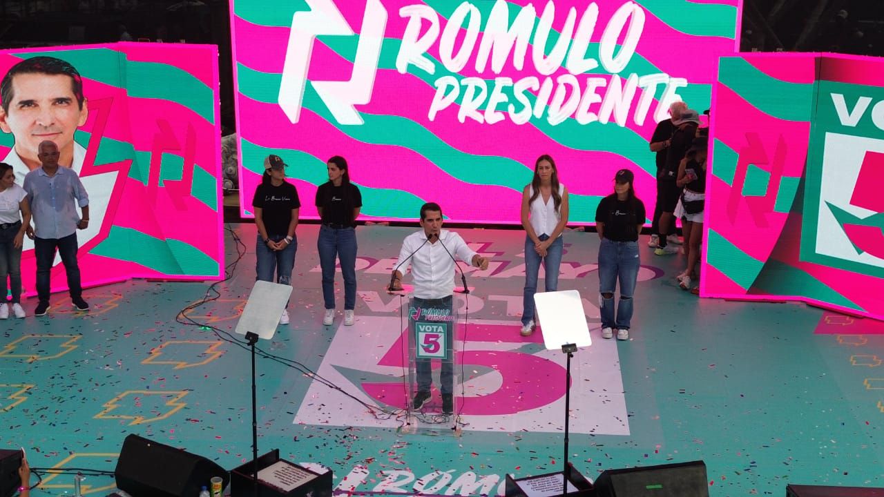 Rómulo Roux, candidato presidencial de Cambio Democrático y Partido Panameñista. Foto: Miguel Cavalli