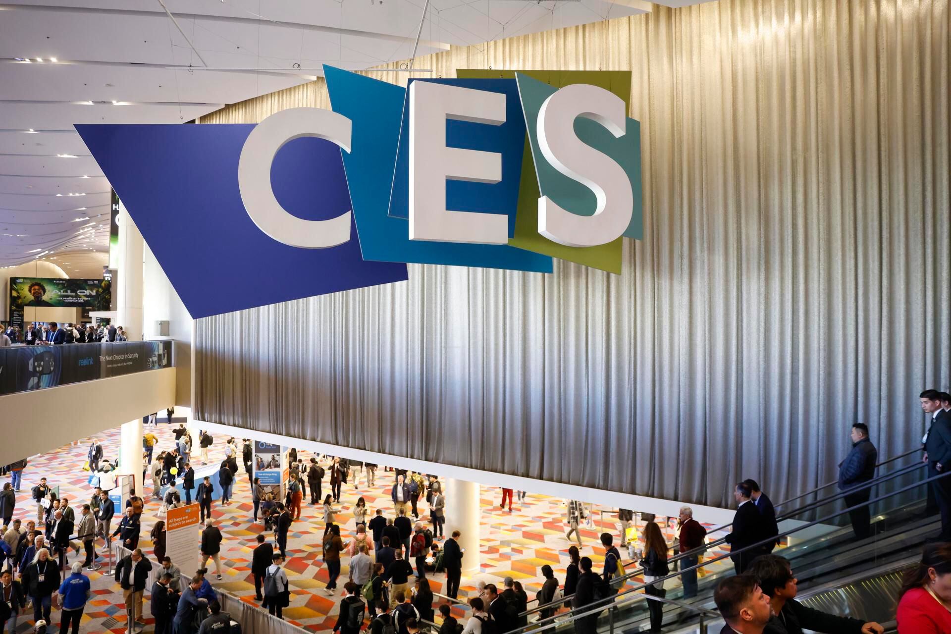 El  'Consumer Electronics Show' o la feria electrónica de Consumo (CES) se realiza en Las Vegas hasta el 12 de enero. EFE/EPA/CAROLINE BREHMAN