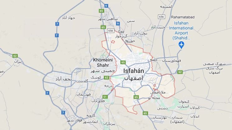 Registran explosión en el noroeste de la ciudad de Isfahán, Irán.