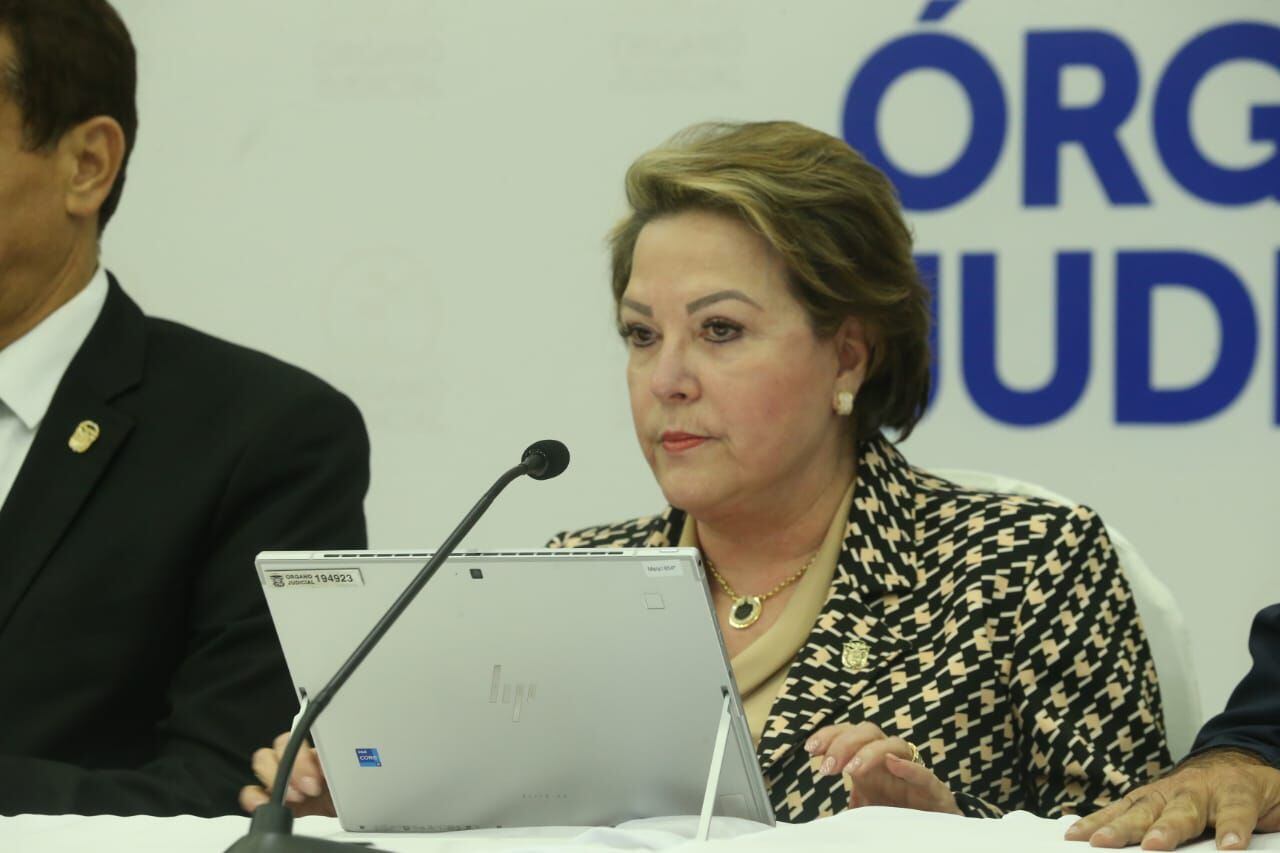 La magistrada presidenta de la Corte Suprema de Justicia, María Eugenia López Arias. Richard Bonilla