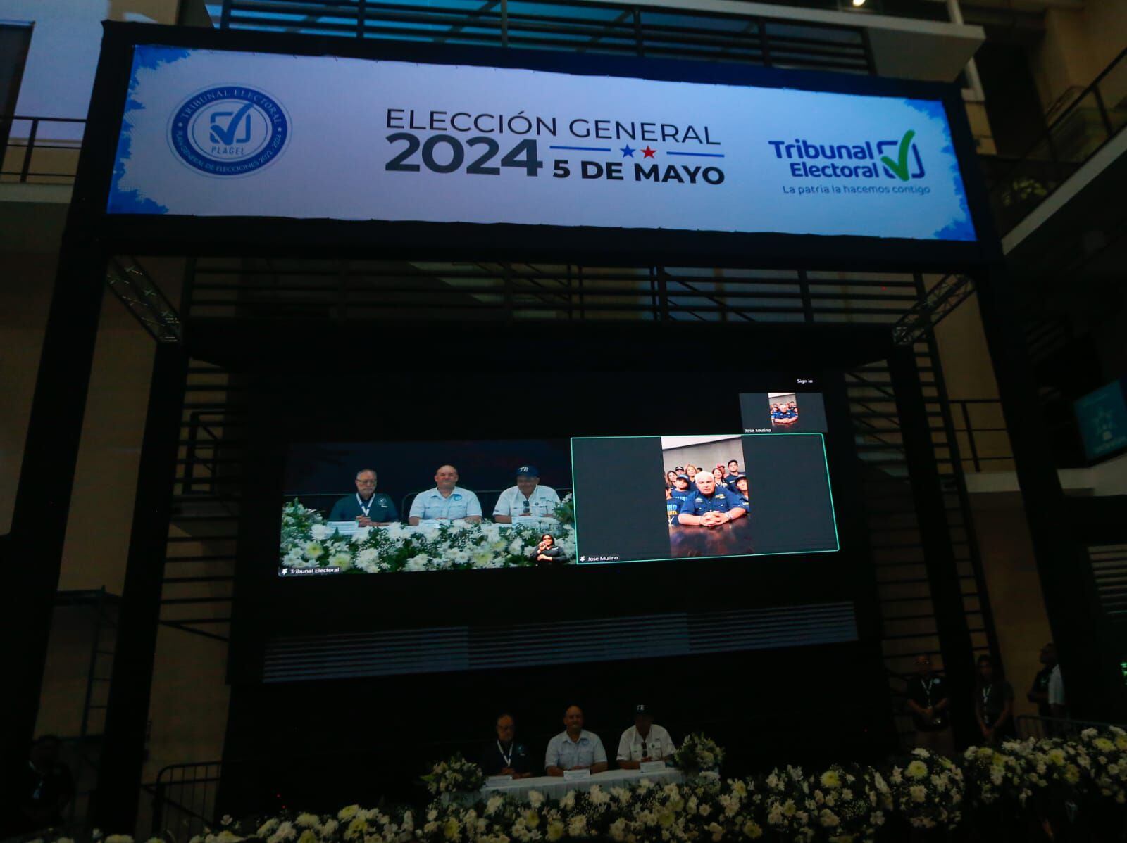 El Tribunal Electoral se comunica con José Raúl Mulino. LP Isaac Ortega