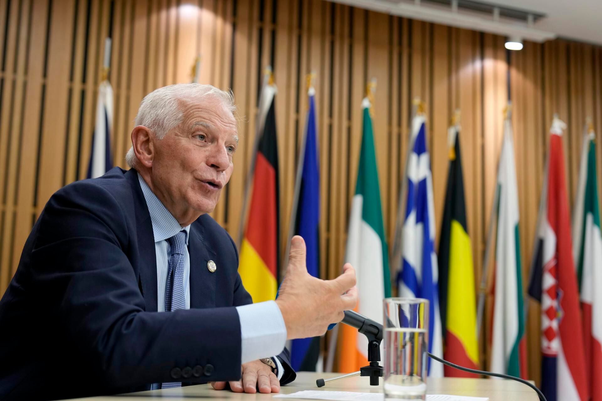 En la foto, el jefe de la diplomacia europea Josep Borrell. EFE