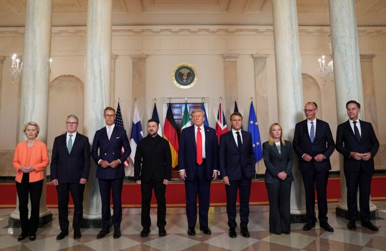 4 conclusiones de la reunión que Trump mantuvo en la Casa Blanca con Zelensky y varios líderes europeos
