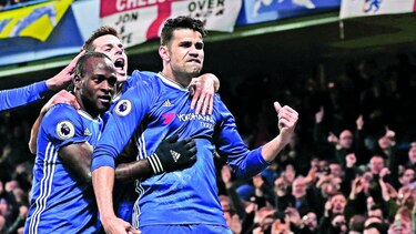 Costa regresa y anota para el líder Chelsea
