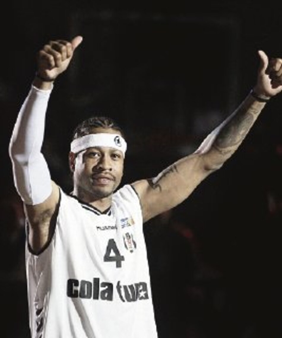 Allen Iverson debuta hoy con el Besiktas