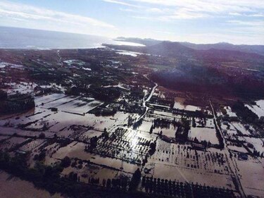 Tormenta ‘apocalíptica’ en Cerdeña