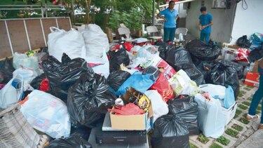 Menos del 5% de la basura se recicla
