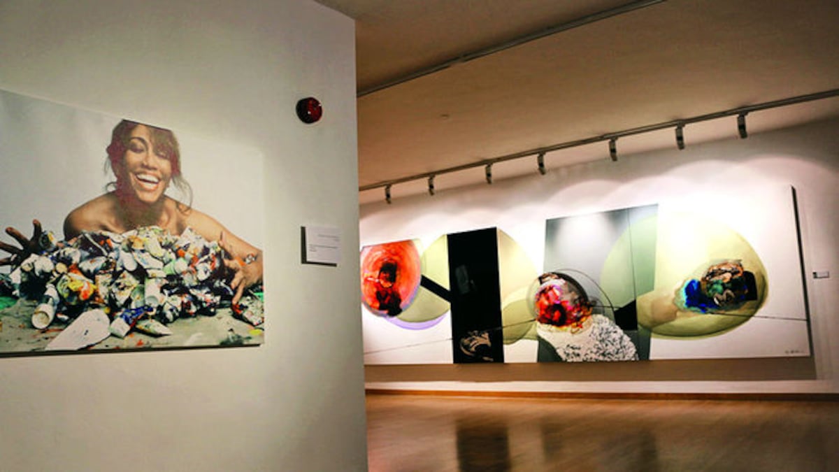 La National Gallery of Fine Arts alberga las pinturas de Olga Sinclair hasta el 2 de mayo. CORTESÍA