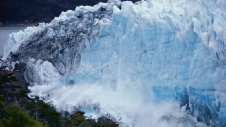 El glaciar Perito Moreno empieza su fase de rompimiento