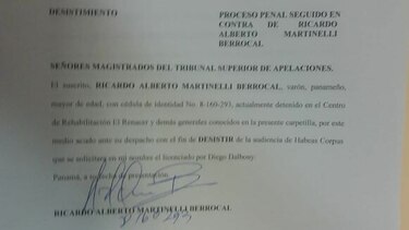 Termina por hoy juicio oral a Martinelli; primer tribunal pide informe para resolver amparo