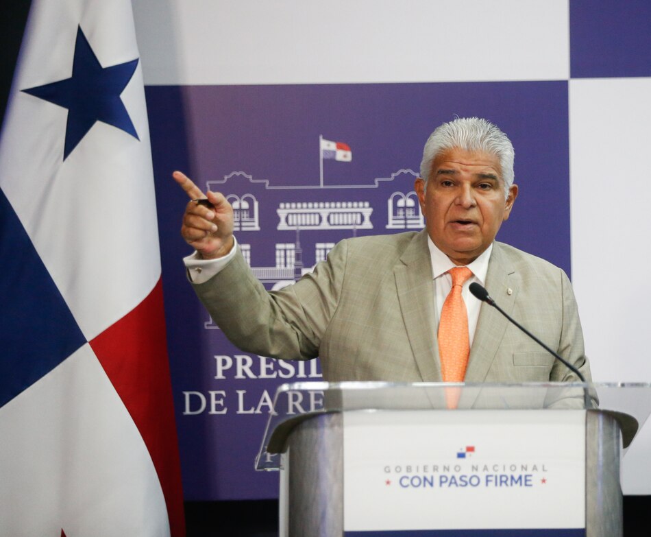 Mulino pide más sanciones contra Venezuela, freno a migración irregular y rechaza listas discriminatorias