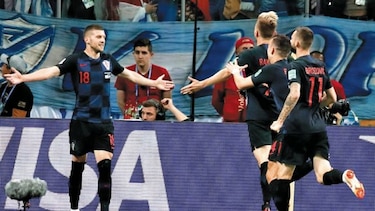 Argentina sufre, llora y grita en goleada croata