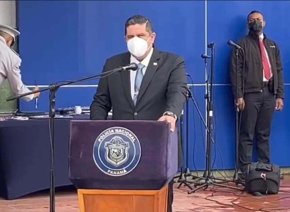 Ministro Pino pide a agentes de la Policía Nacional ser más contundentes contra las organizaciones criminales