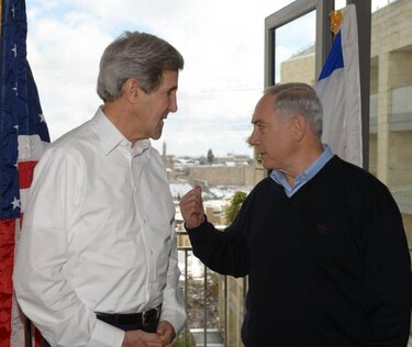 Kerry se reúne con Netanyahu para lograr acuerdo