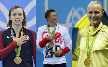 Se registran seis récords en dos días en la natación olímpica