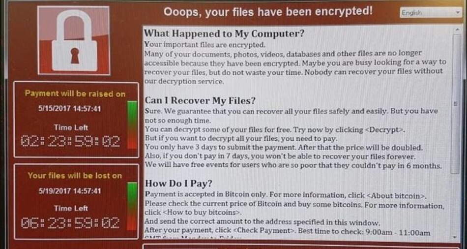 Muy pocas víctimas de #Wannacry han pagado rescate a ciberpiratas