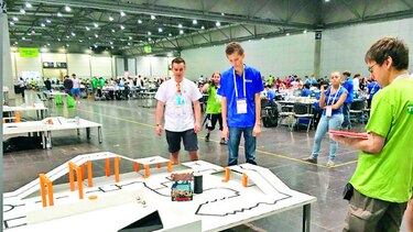 Robótica istmeña brilla en Alemania