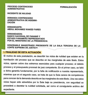 Presidencia interviene en proceso de Abdul Waked contra el BNP