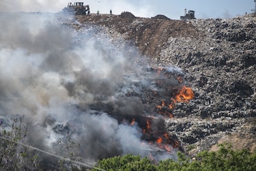 Bomberos: incendio en cerro Patacón fue provocado; Ministerio Público empieza las investigaciones