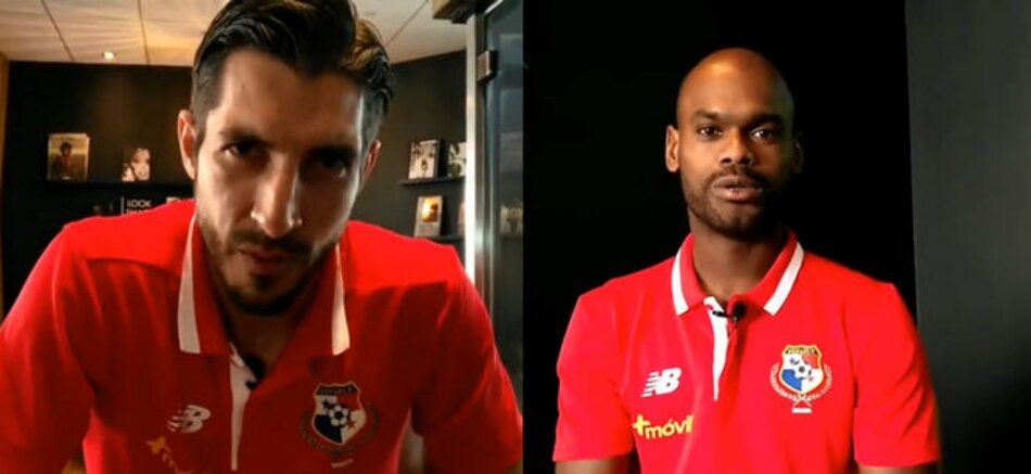 Jugadores de la selección de Panamá se solidarizan con Guatemala