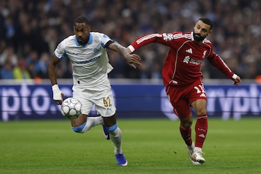 Murillo vive su primera titularidad en la Liga de Campeones en la victoria del Liverpool ante el Marsella