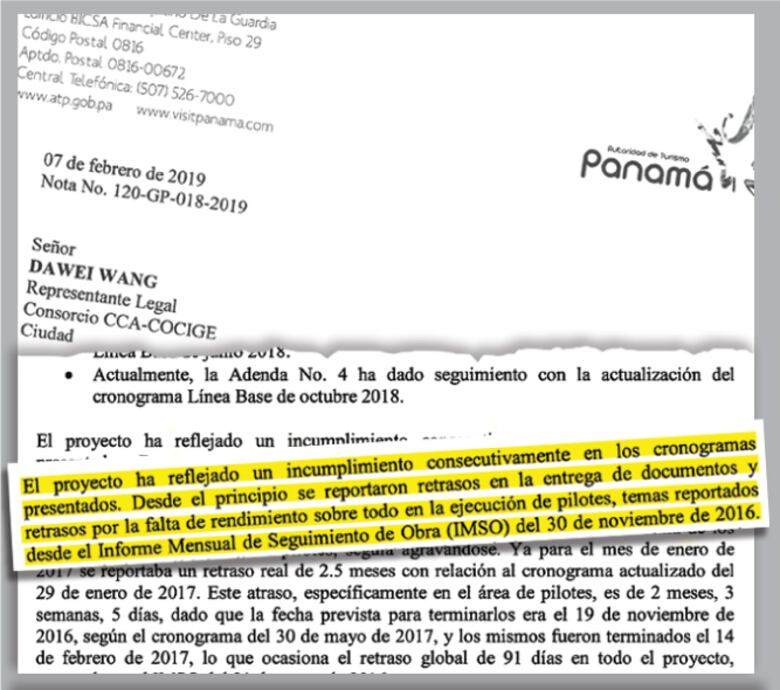 Obra en Amador incumple código de infraestructura