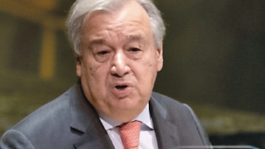 ONU podría incumplir pagos por crisis de efectivos