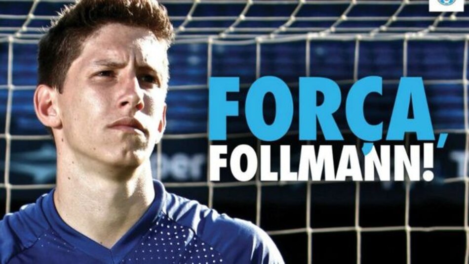 Jackson Follmann del Chapecoense llegó a Sao Paulo