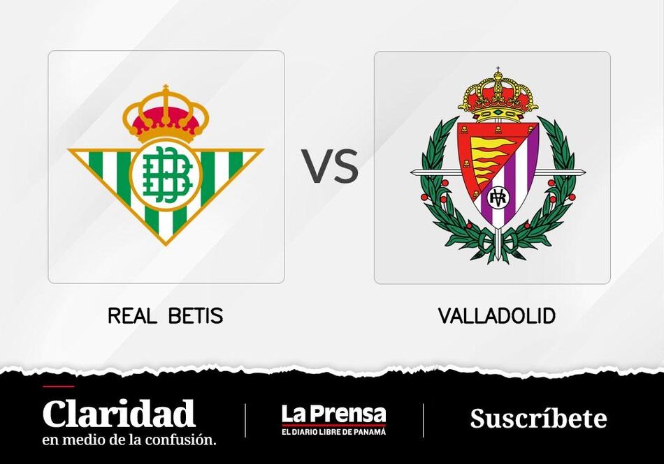 Hoy Valladolid jugará de local a Real Betis