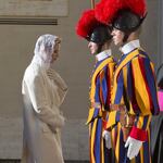 Papa recibe a los príncipes de Mónaco