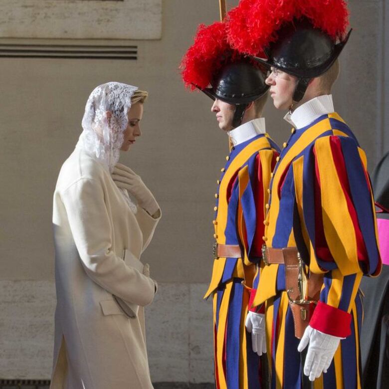 Papa recibe a los príncipes de Mónaco