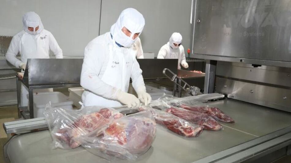 Salen primeros contenedores de carne a China