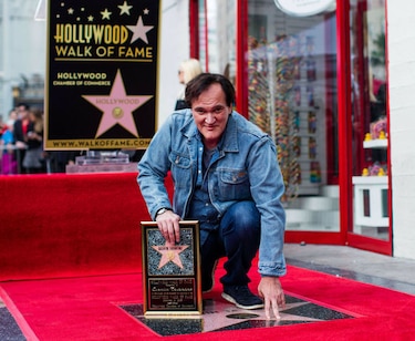 Quentin Tarantino consigue su estrella en el Paseo de la Fama de Hollywood
