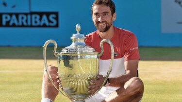Cilic frena a Djokovic en Queen’s y conquista su primer título del año