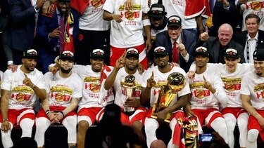 Raptors destronan a Warriors y hacen historia en la NBA