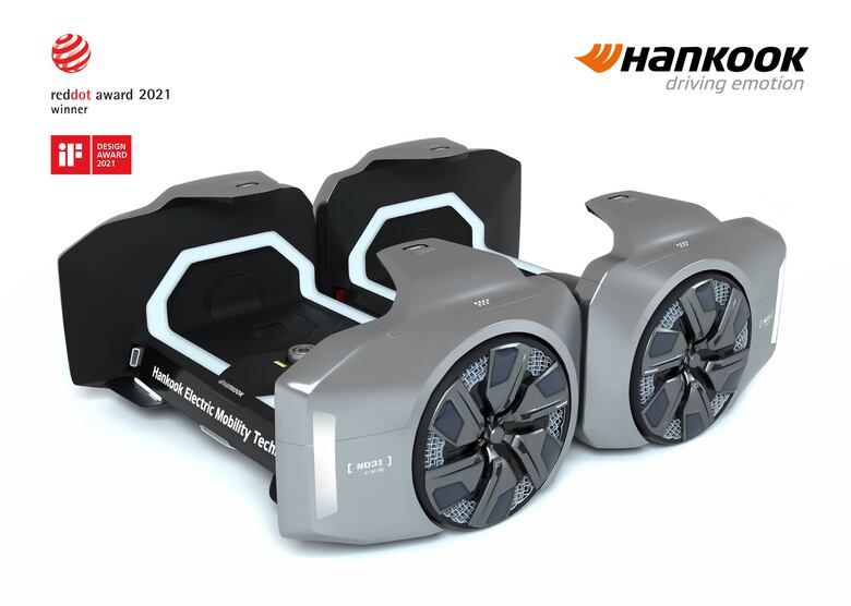 Hankook Tire gana el premio Red Dot Design Award por su trabajo en el proyecto de innovación Célula-HPS