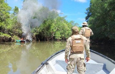 Se registra un incendio en una embarcación en Remedios, Chiriquí