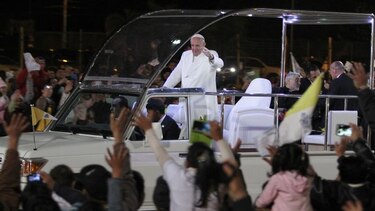 Papa se reunirá con trabajadores y grupos civiles en Bolivia