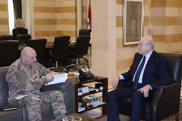 El primer ministro libanés confirma que reforzará al Ejército en el sur del país