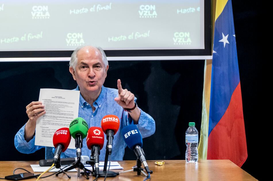 Oposición venezolana en Madrid califica el resultado electoral de ‘grotesco robo mayúsculo’