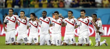 Costa Rica termina como la selección menos goleada en Brasil