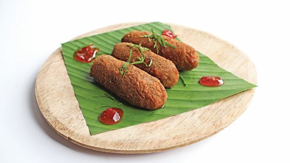 Croquetas de chorizo tableño