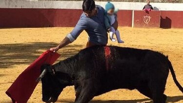 Matador español dice que fiscal no presentará cargos tras haber toreado con hija en brazos