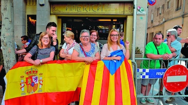 Tropiezos de una secesión