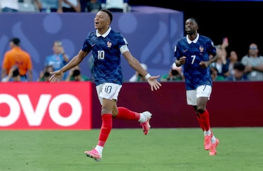 La artillería francesa contra el escudo paraguayo