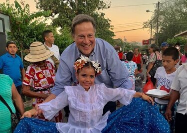 Expresidente Juan Carlos Varela reaparece sigilosamente en Veraguas