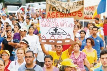 La falta de agua es una rutina en el país