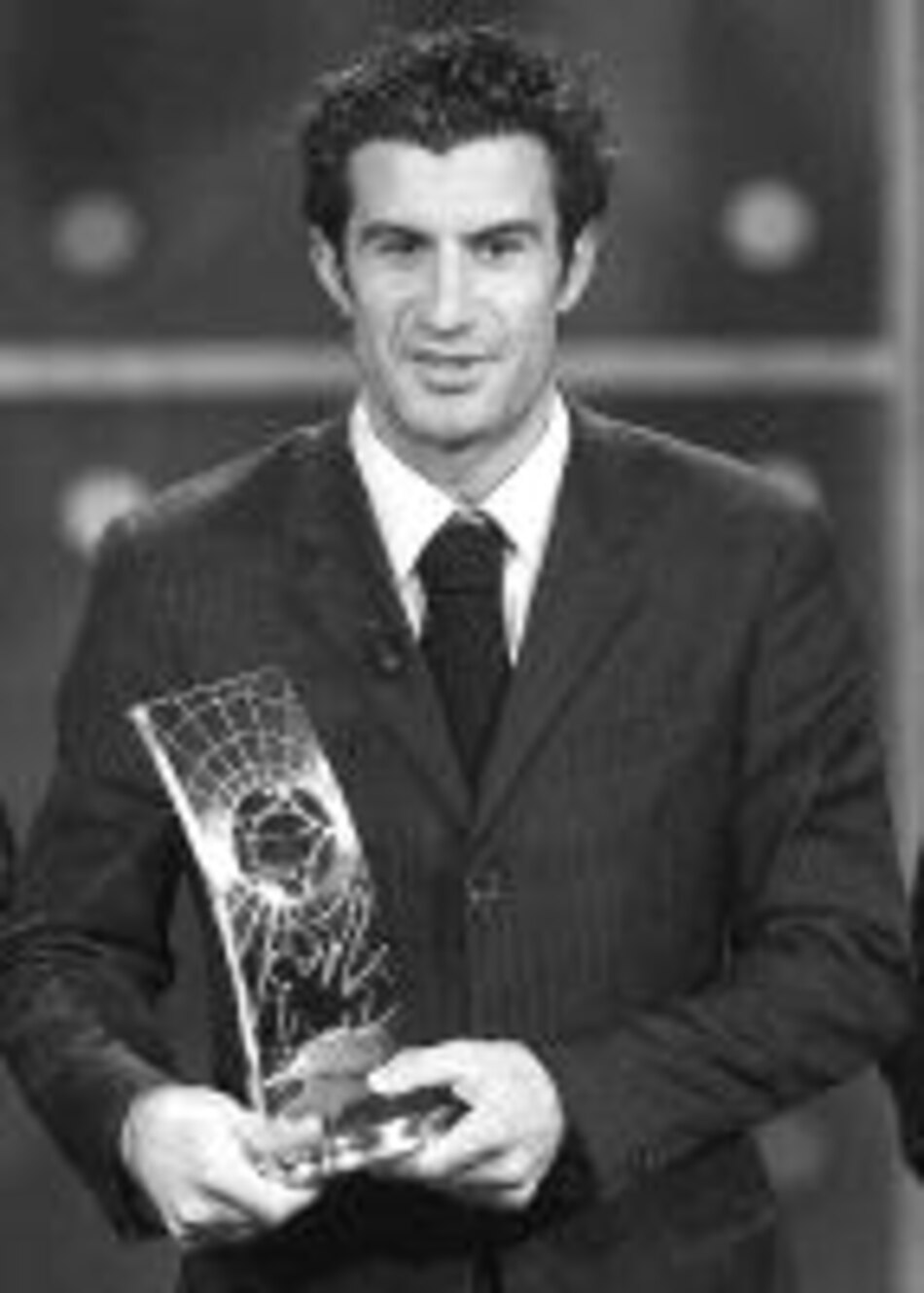 Luis Figo, el mejor del 2001