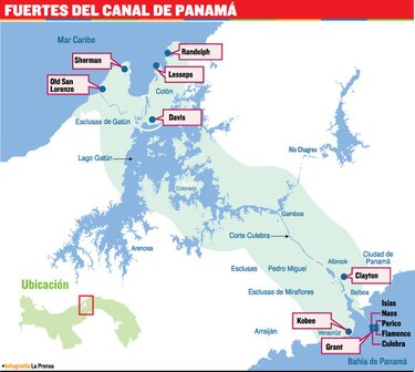 'Tour' por las antiguas bases militares del Canal